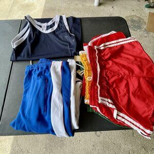 Vintage Men's Soccer Shorts, Mesh Tanks and Track Pants